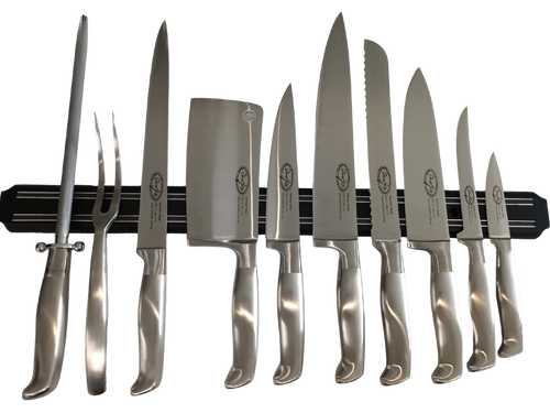 Magnetic knife holder - Black - dinerite.com.au