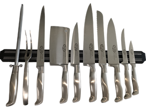 Magnetic knife holder - Black - dinerite.com.au